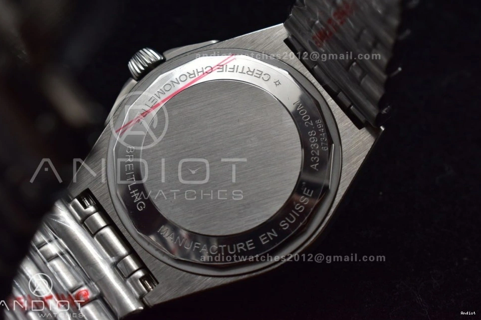 Breitling Best Factory 1:1 Dial 40mm Automatic BLS A2836 SS Chronomat Grey on GMT Bracelet Edition 0411